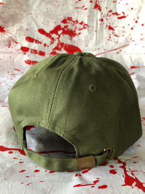 Deviant Fiend Army Green Unconstructed 5 Panel Strapback Hat